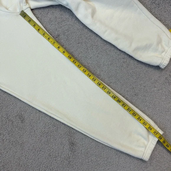 Rag & Bone French Terry Jogger Sweatpants Cream Ivory S - Picture 9 of 9